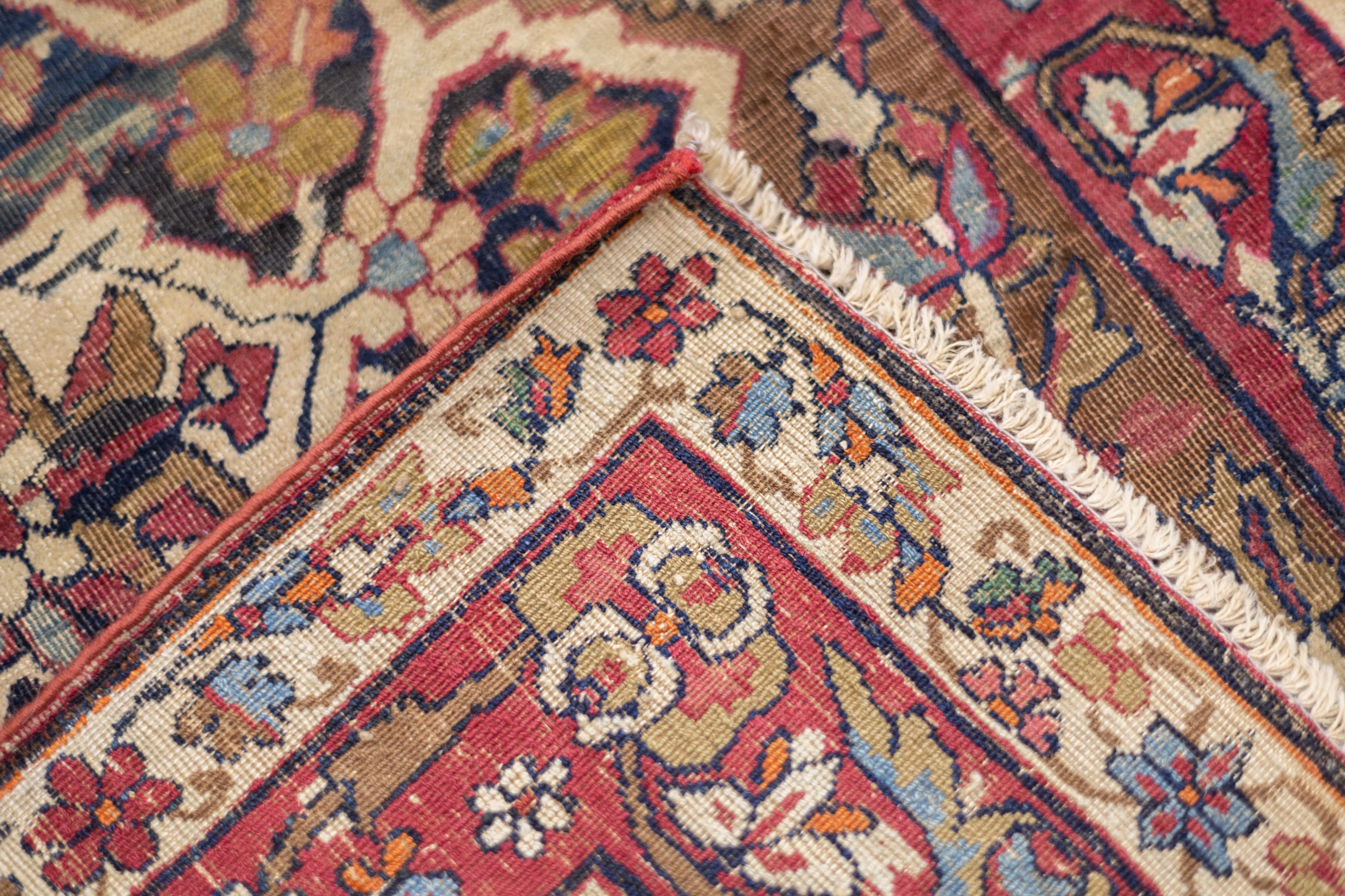 Antique Lavar Kerman Rug 4'6'' x 7'7''