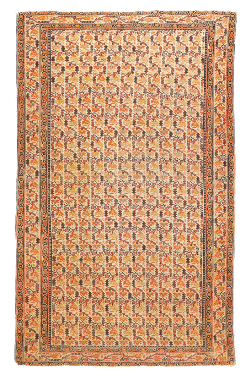 Fine Antique Farahan Rug 4'2'' x 6'6''