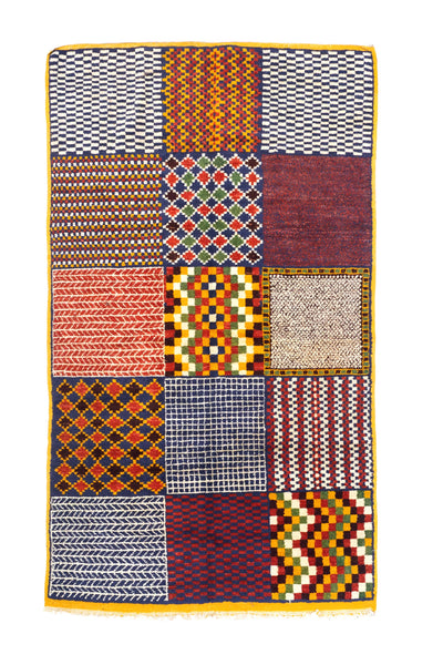 Vintage Moroccan Rug 5' 0