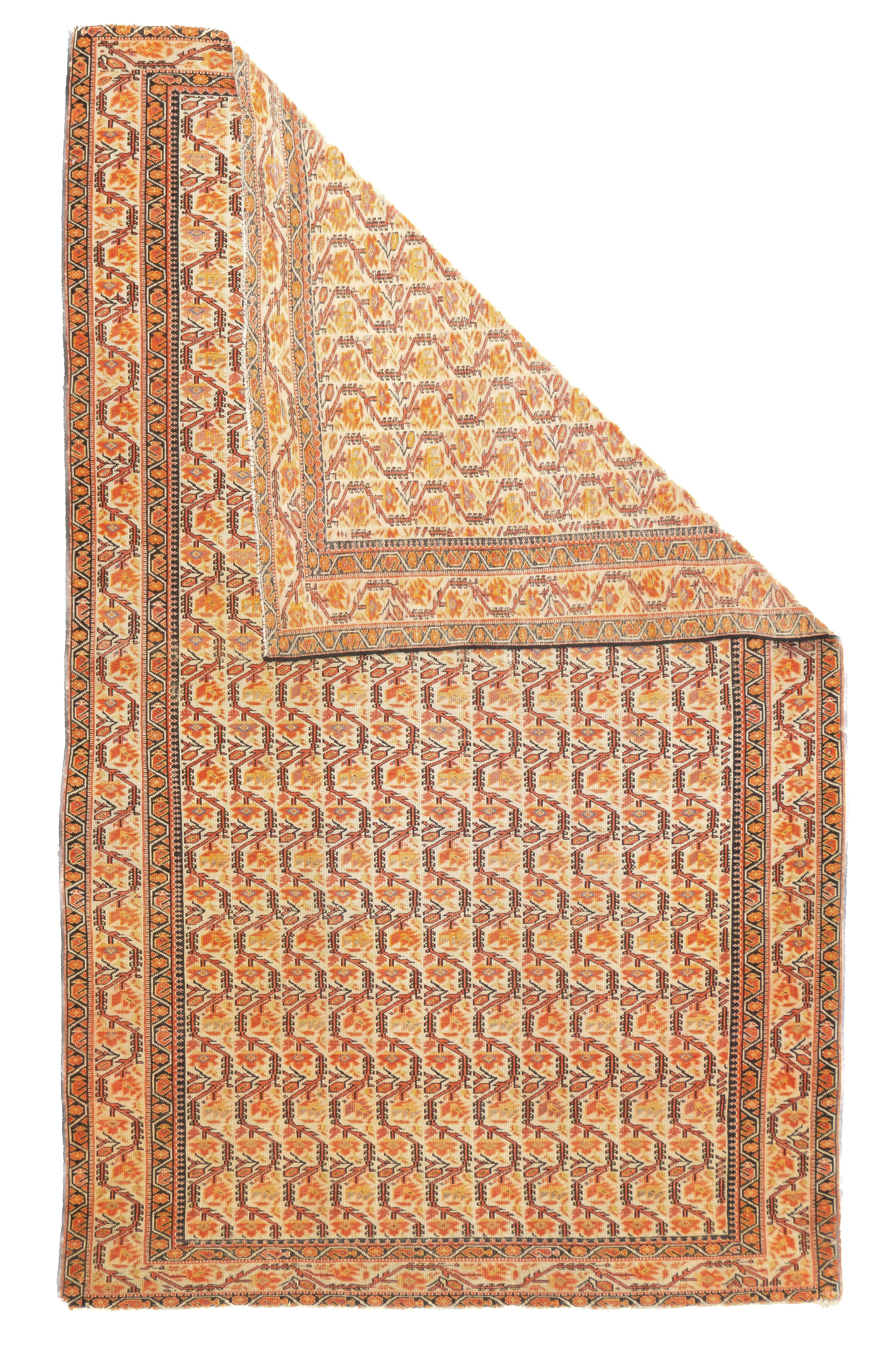 Fine Antique Farahan Rug 4'2'' x 6'6''