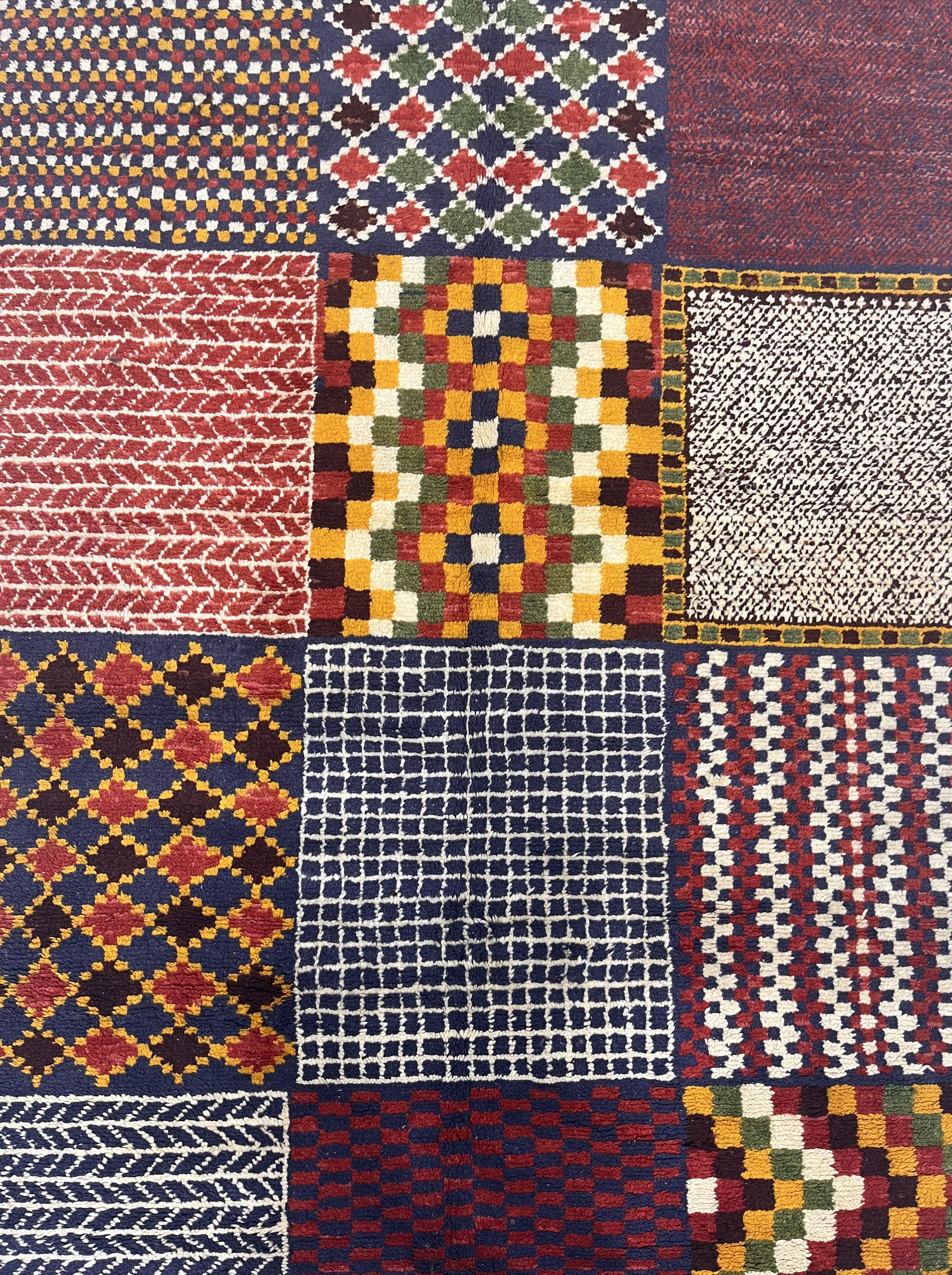 Vintage Moroccan Rug 5' 0" x 8' 9"