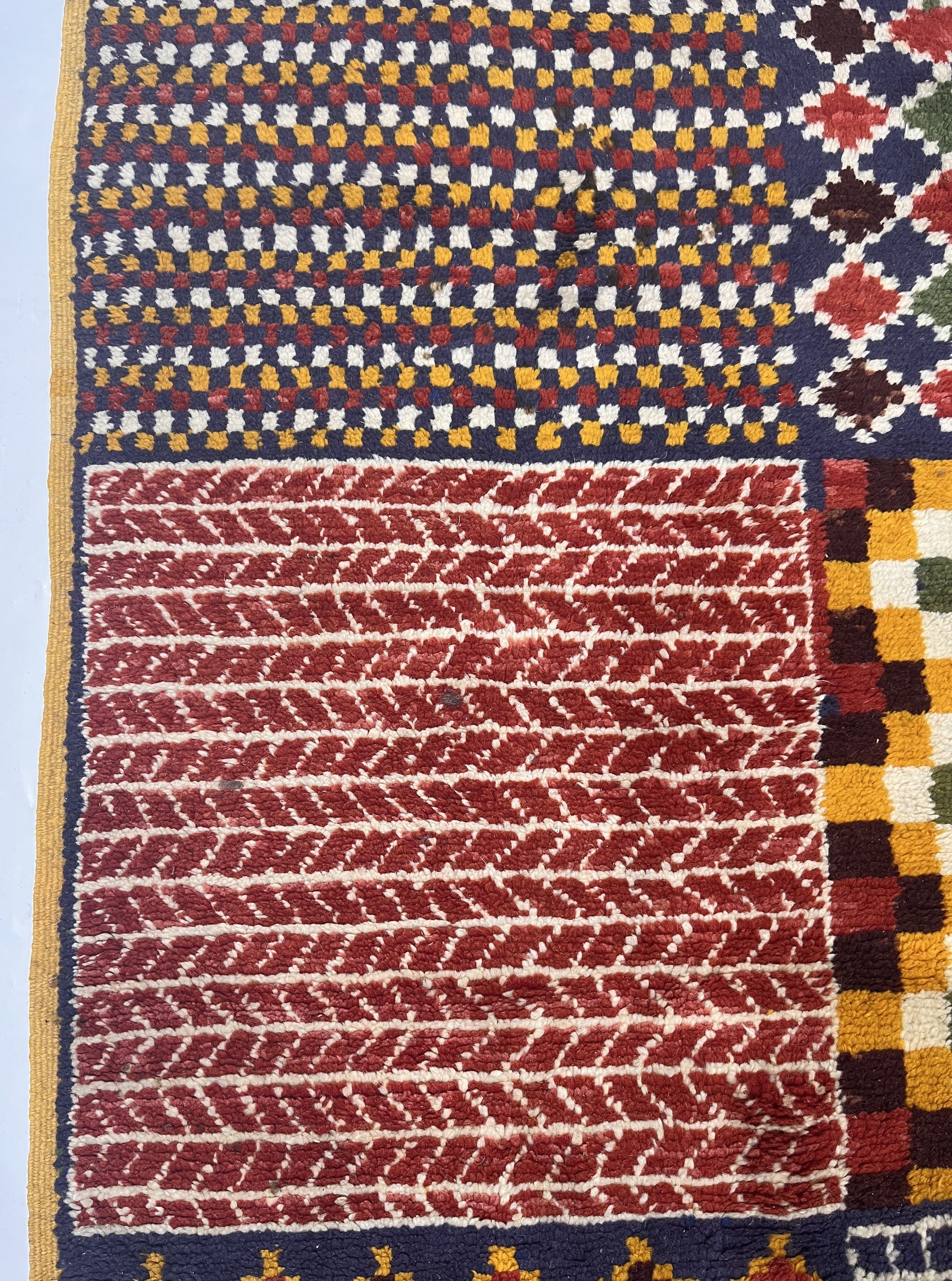 Vintage Moroccan Rug 5' 0" x 8' 9"