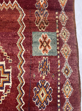 Vintage Moroccan Rug 5' 8" x 9' 9"