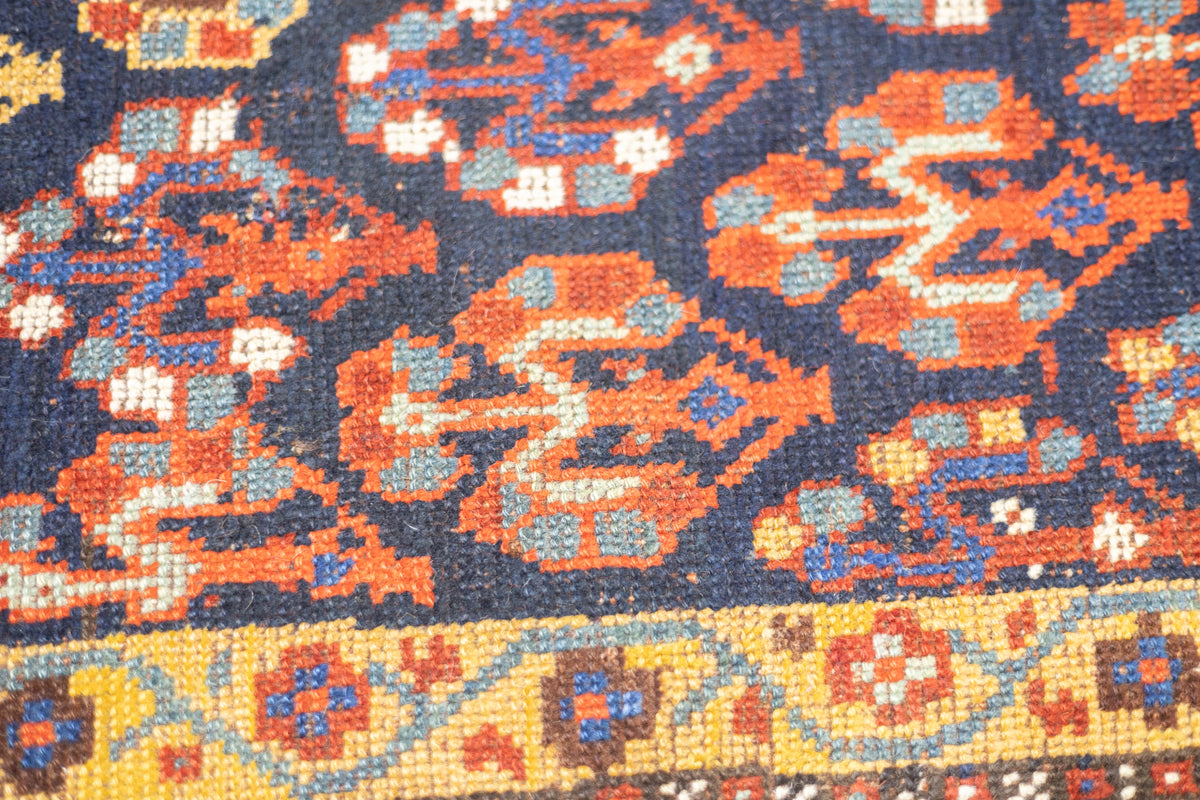 Antique Akstafa Rug 3' 7" x 5' 7"