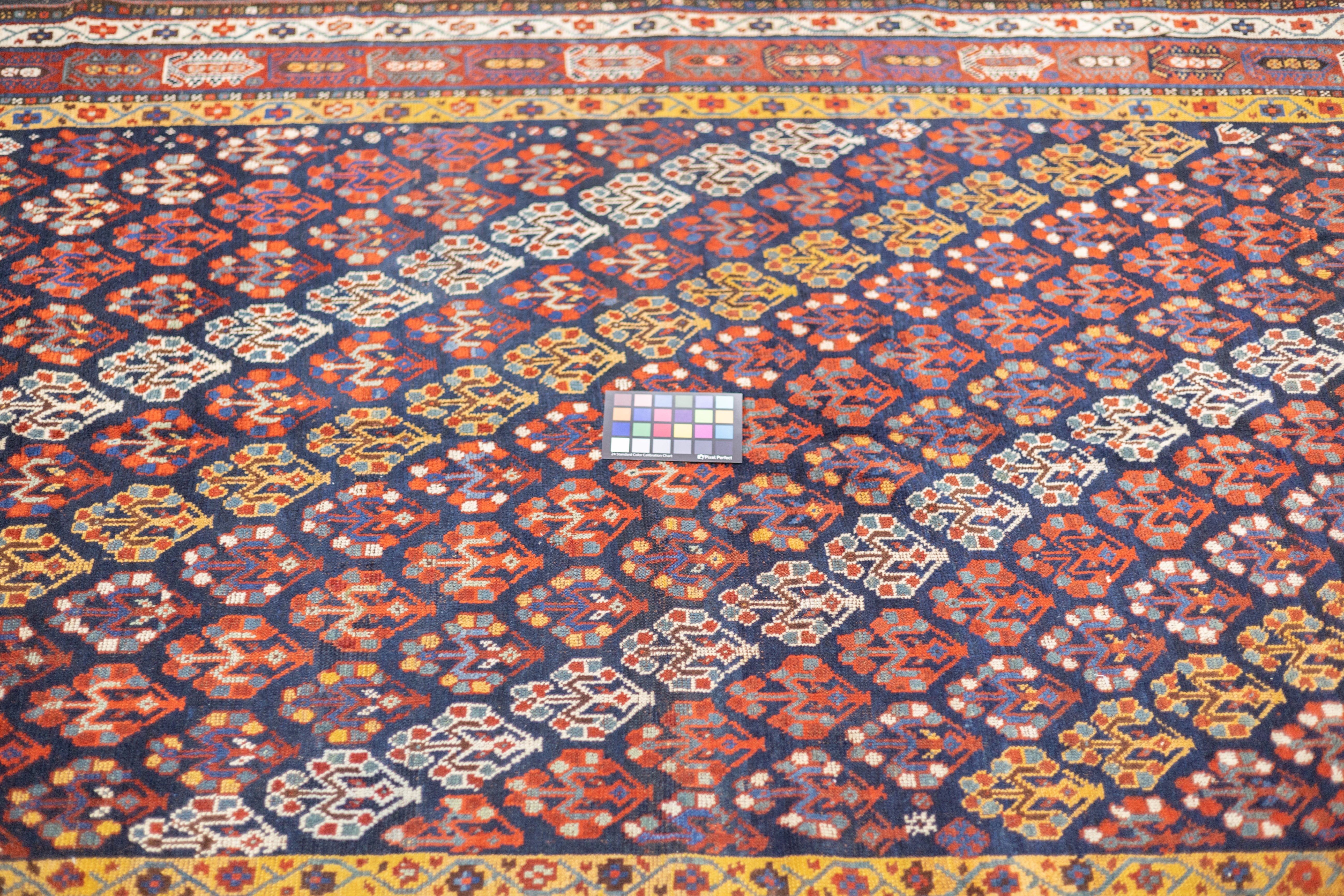 Antique Persian Khamseh Rug 5'3'' x 9'6''