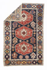 Antique Akstafa Rug 3' 7" x 5' 7"