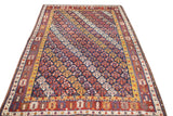 Antique Akstafa Rug 3' 7" x 5' 7"