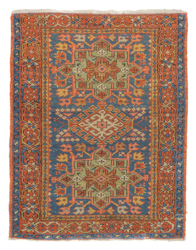 Antique Heriz Rug 3'1'' x 3'11''