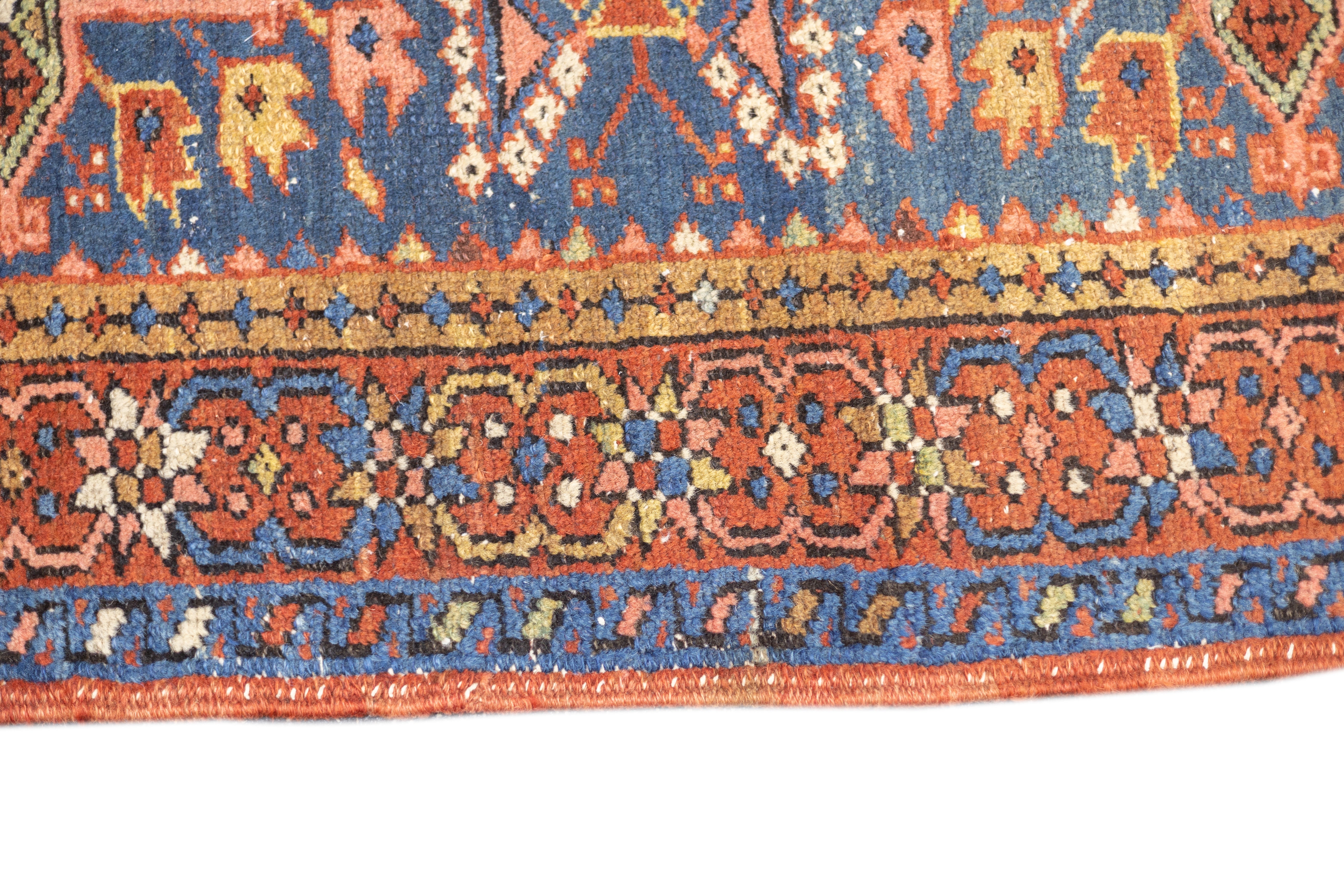 Antique Heriz Rug 3'1'' x 3'11''