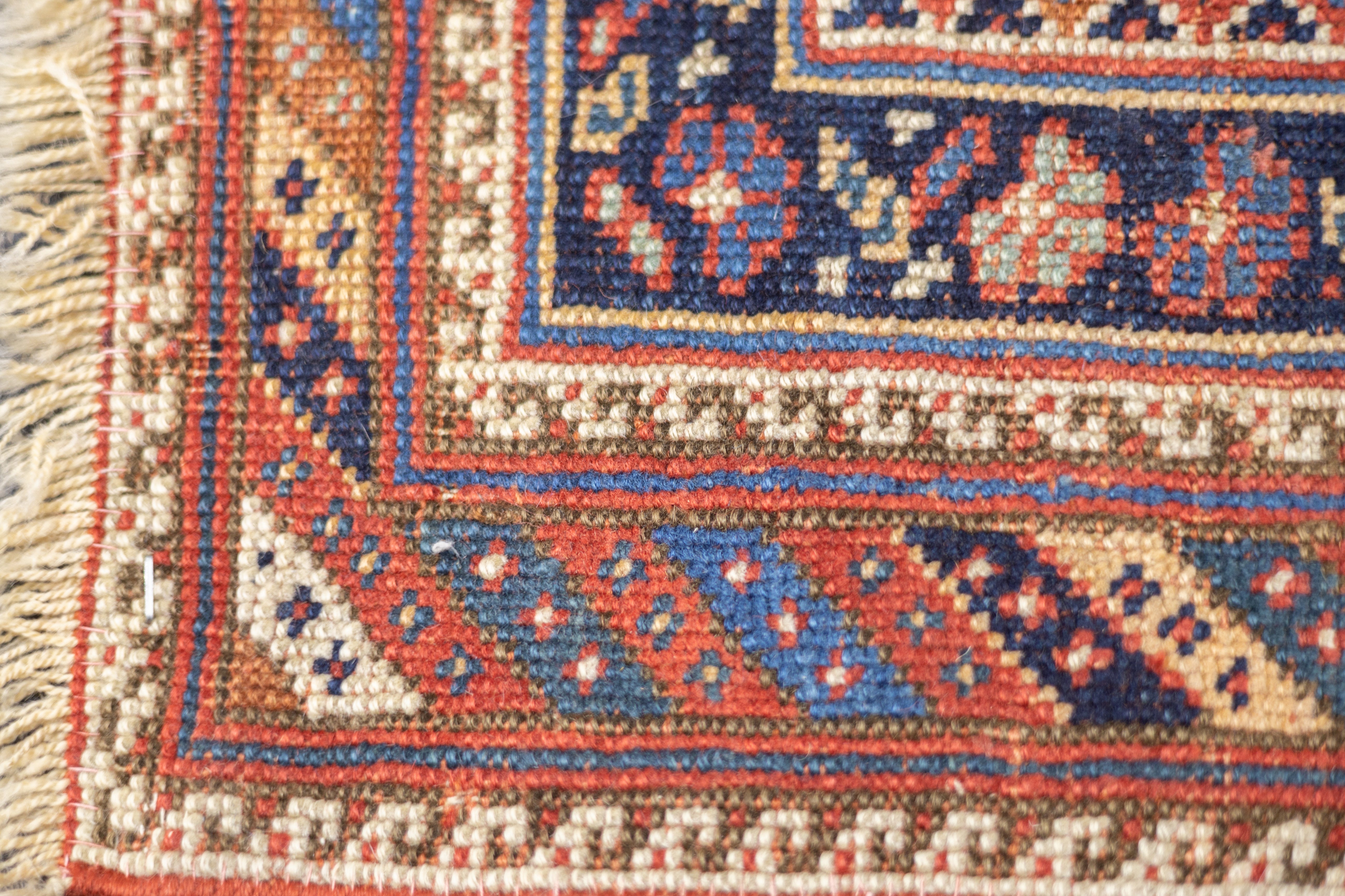 Antique Afshar Rug 4'2'' x 5'1''