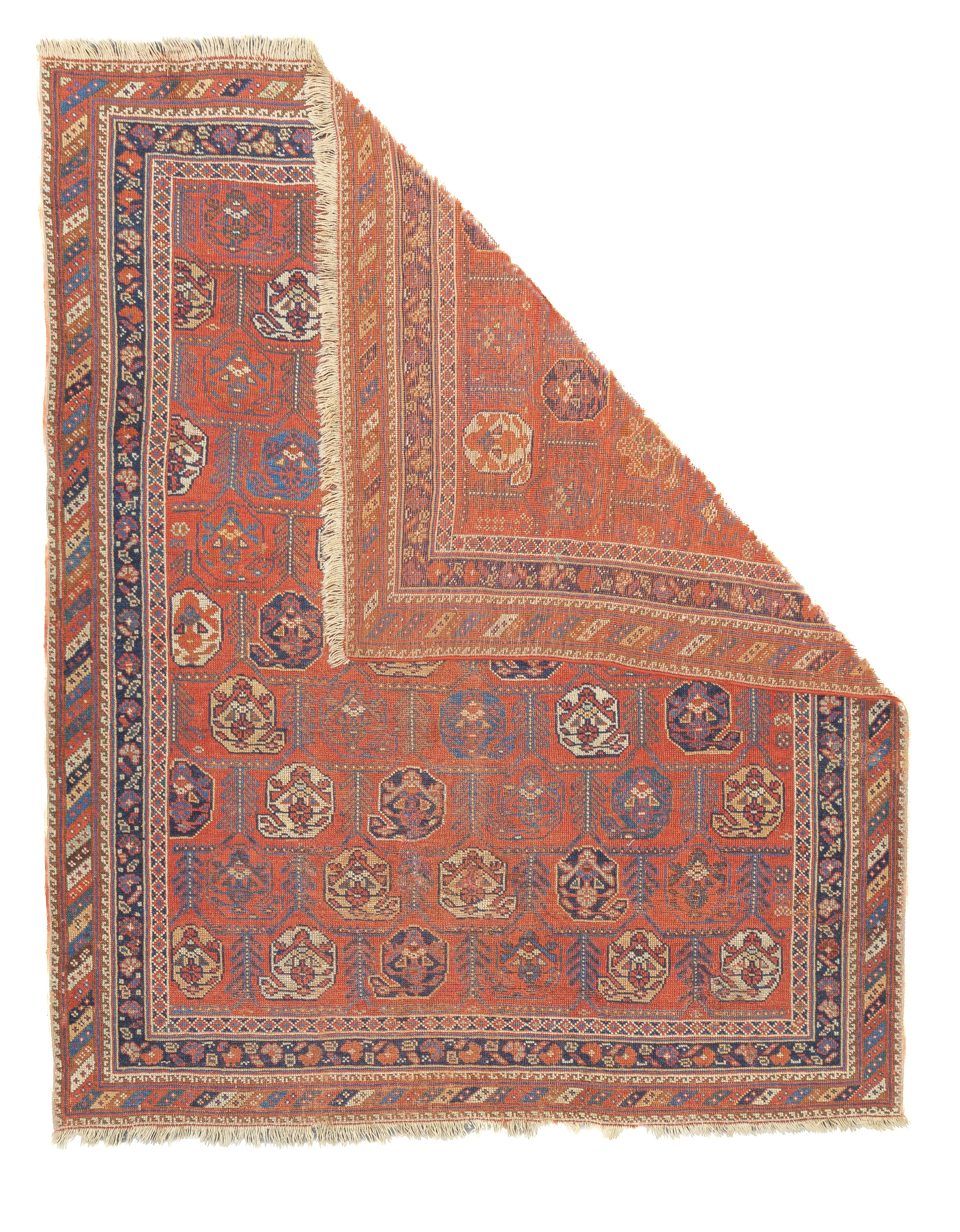 Antique Afshar Rug 4'2'' x 5'1''