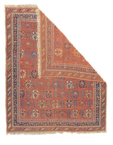 Antique Afshar Rug 4'2'' x 5'1''