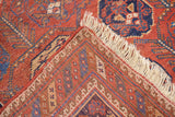 Antique Afshar Rug 4'2'' x 5'1''