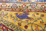 Antique Silk Hereke Rug 4' 4'' x 6' 3"