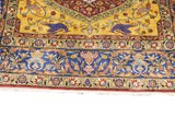 Antique Silk Hereke Rug 4' 4'' x 6' 3"