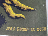 Fine Mid Century Tapestry Signed by Jean Picart Le Doux 3' 10" x 5' 2"