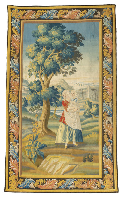 Antique Fine French Beauvais Tapestry 6' 3'' x 10' 6''