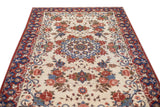 Antique Isfahan Rug 5'0" x 7'6''