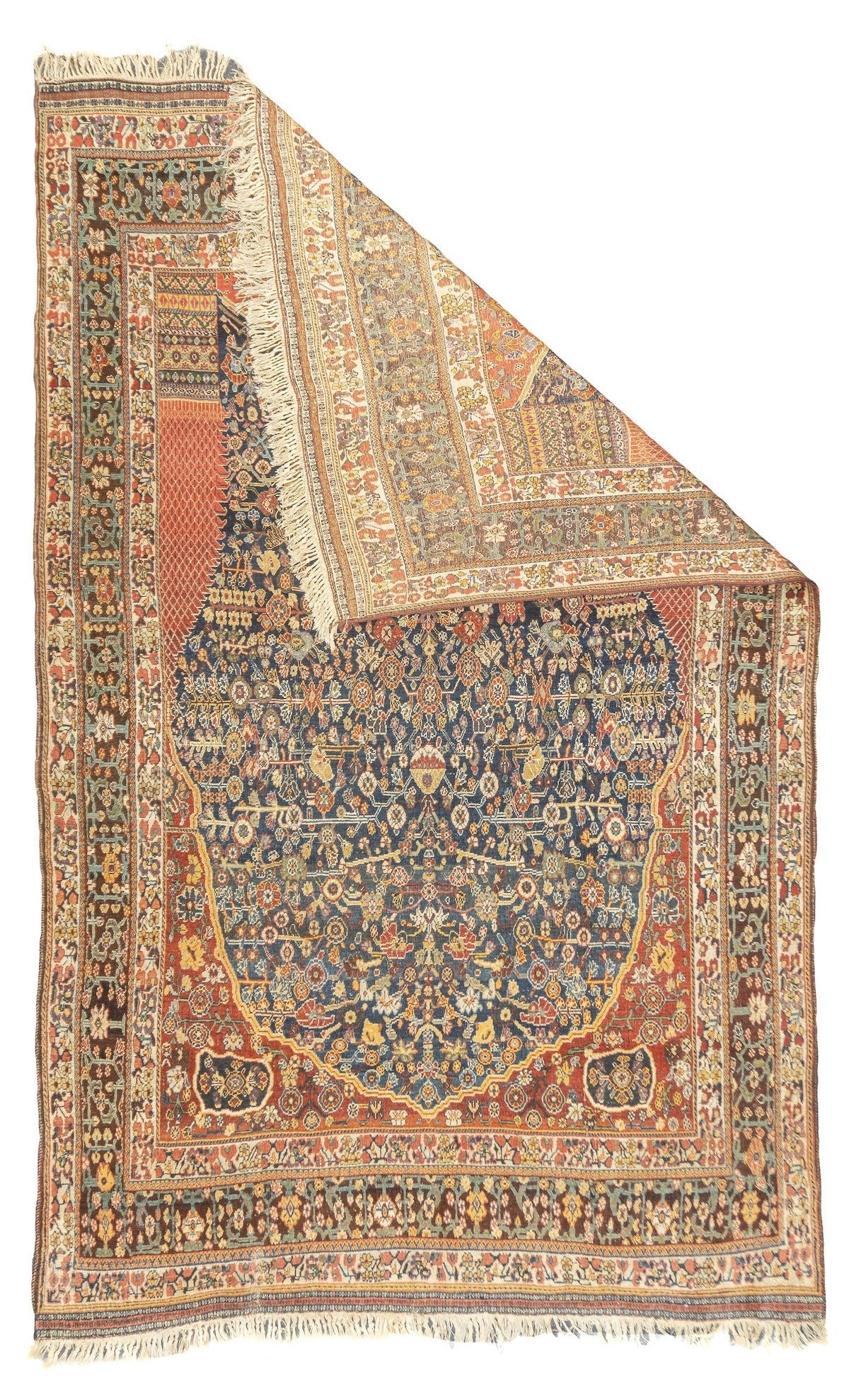 Fine Antique Persian Qashqai Rug 5'7'' x 8'10''