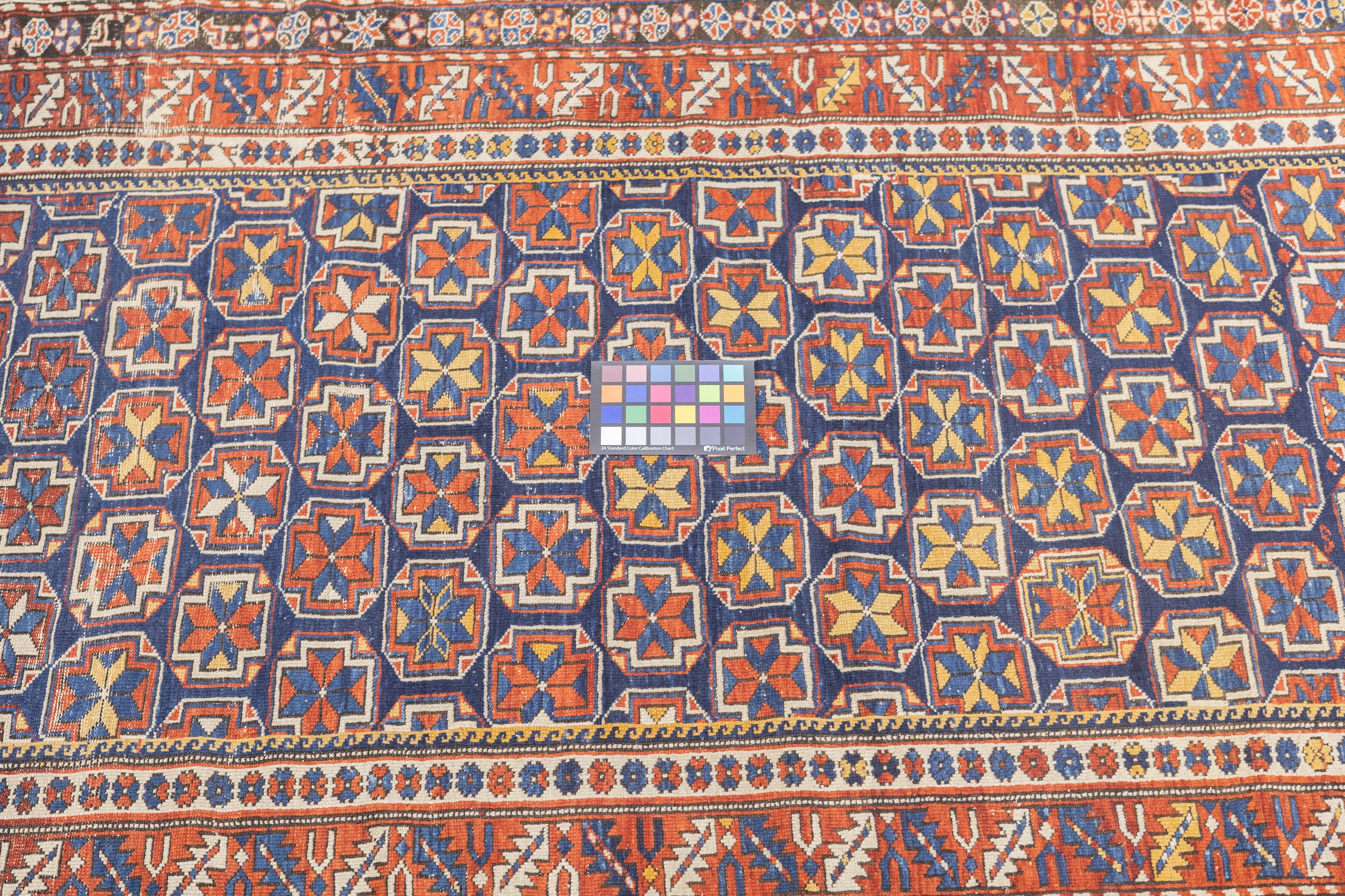 Antique Caucasian Shirvan Rug 3'8'' x 5'8''