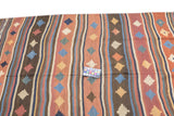 Fine Antique Qashqai Kilim Rug 5'5'' x 8'2''