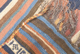 Fine Antique Qashqai Kilim Rug 5'5'' x 8'2''