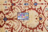 Fine Vintage Art & Craft Design Wool Rug 4'11'' x 6'6''