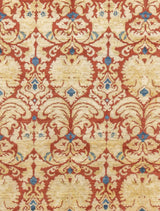 Fine Vintage Art & Craft Design Wool Rug 4'11'' x 6'6''