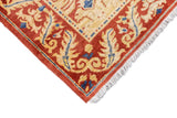 Fine Vintage Art & Craft Design Wool Rug 4'11'' x 6'6''