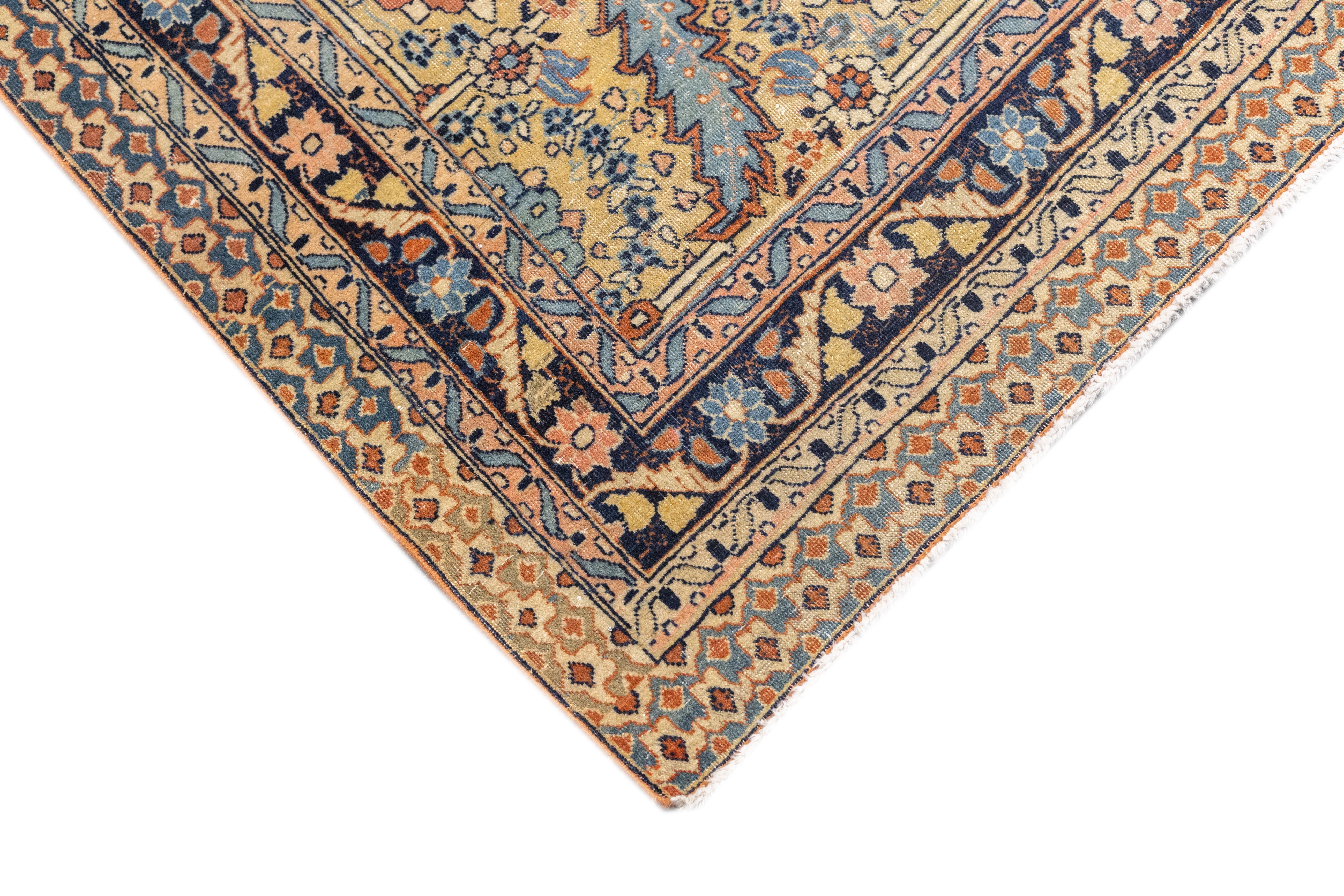 Antique Haji Jalili Tabriz Rug 7'10'' x 12'2''