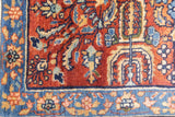 Antique Sarouk Rug 8'8'' x 11'8''