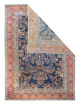 Antique Sarouk Rug 8'8'' x 11'8''