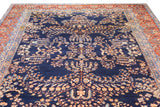 Antique Sarouk Rug 8'8'' x 11'8''