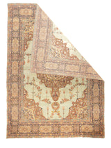 Antique Haji Jalili Tabriz Rug 9'1'' x 12'9''
