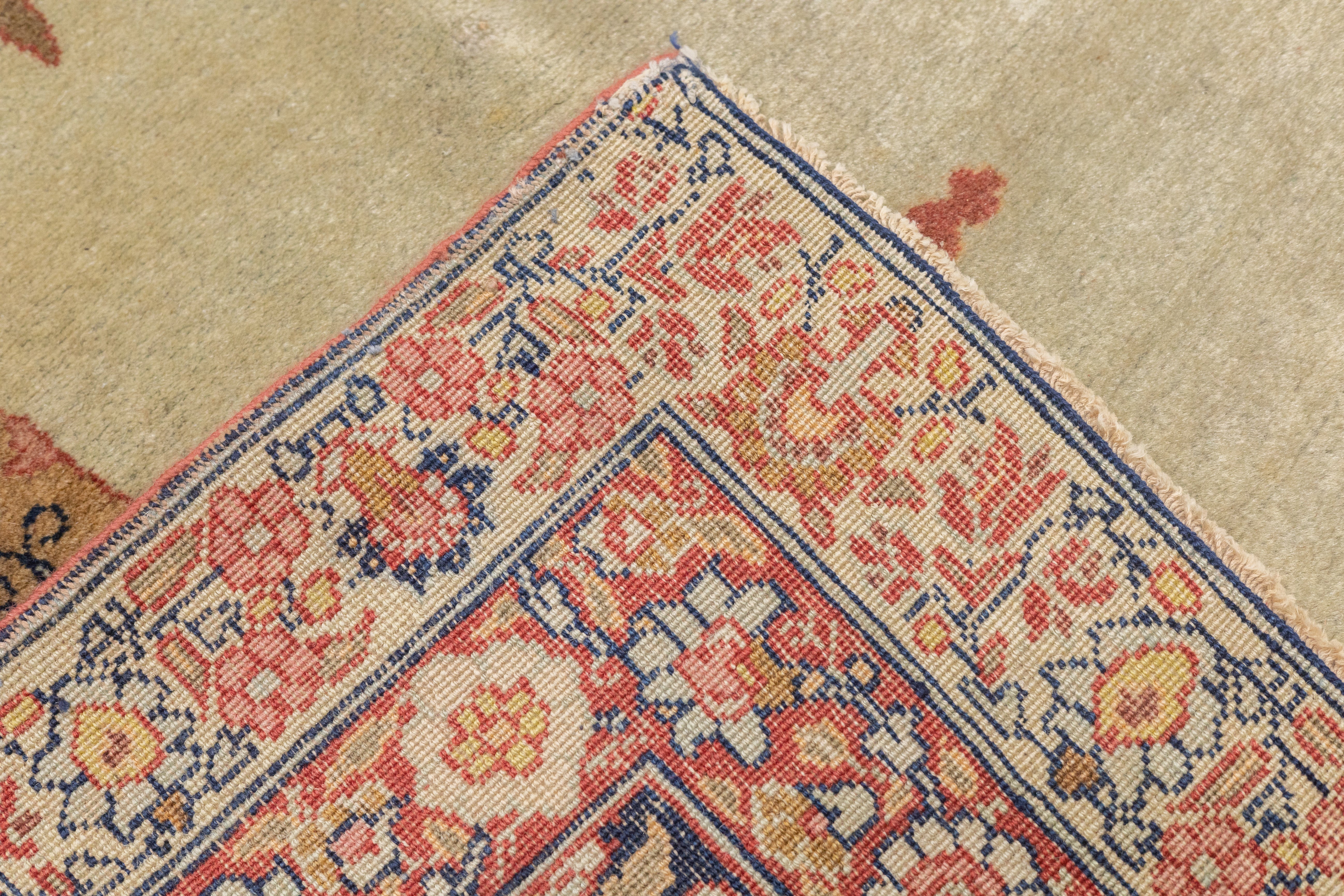 Antique Haji Jalili Tabriz Rug 9'1'' x 12'9''