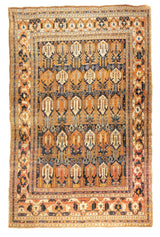 Antique  Haji Jalili Tabriz Rug 8' 10" x 13' 5''