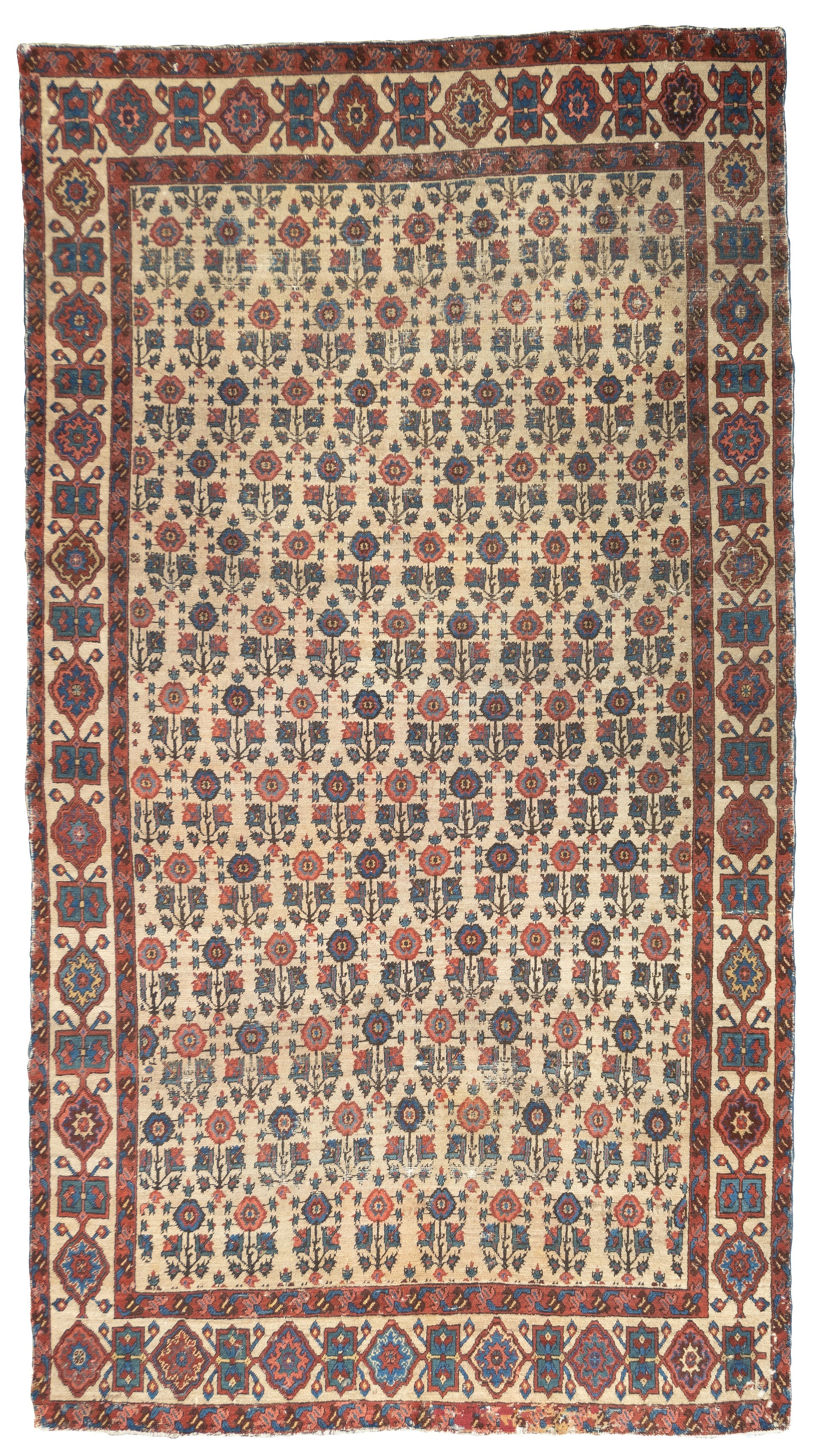 Antique  Bakhshayesh Rug 5'2" x 9' 4''