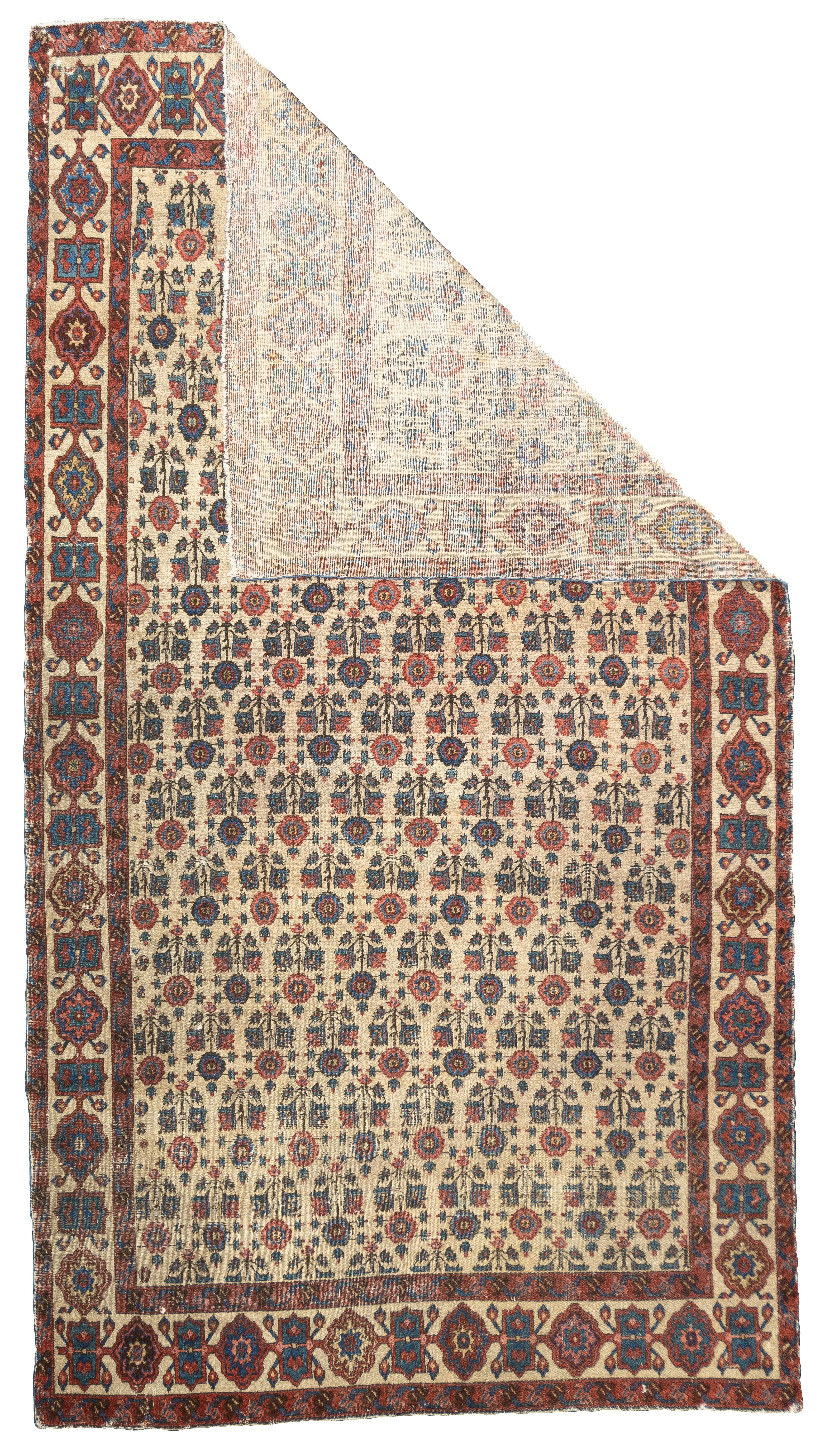Antique  Bakhshayesh Rug 5'2" x 9' 4''