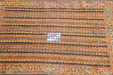 Antique  Tribal Qashqai Rug 3'0" x 4'10''
