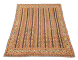 Antique  Tribal Qashqai Rug 3'0" x 4'10''
