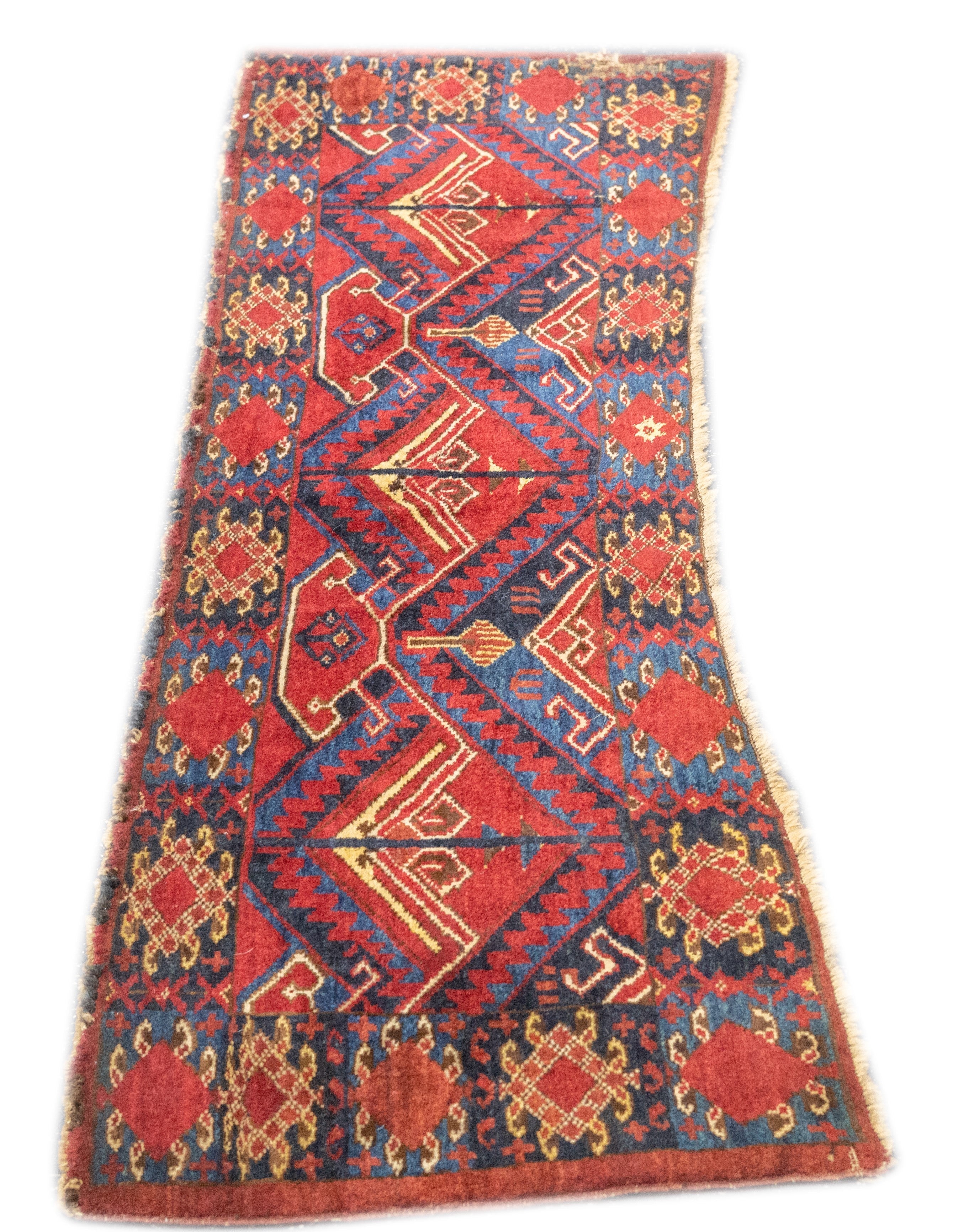 Antique Arsari Rug 1'10'' x 5'3''