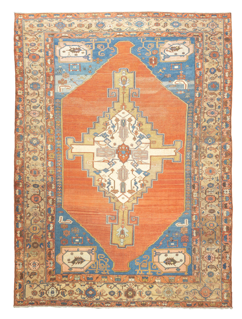 Antique Bakhshayesh Rug 10'10'' x 14'6''