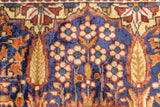 Antique Dabir Kashan Manchester Rug 5'0" x 6'11''