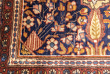 Antique Dabir Kashan Manchester Rug 5'0" x 6'11''