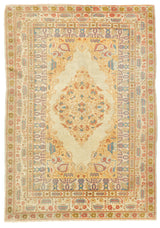 Antique Persian Haji Jalili Tabriz 4'7'' x 6'5''