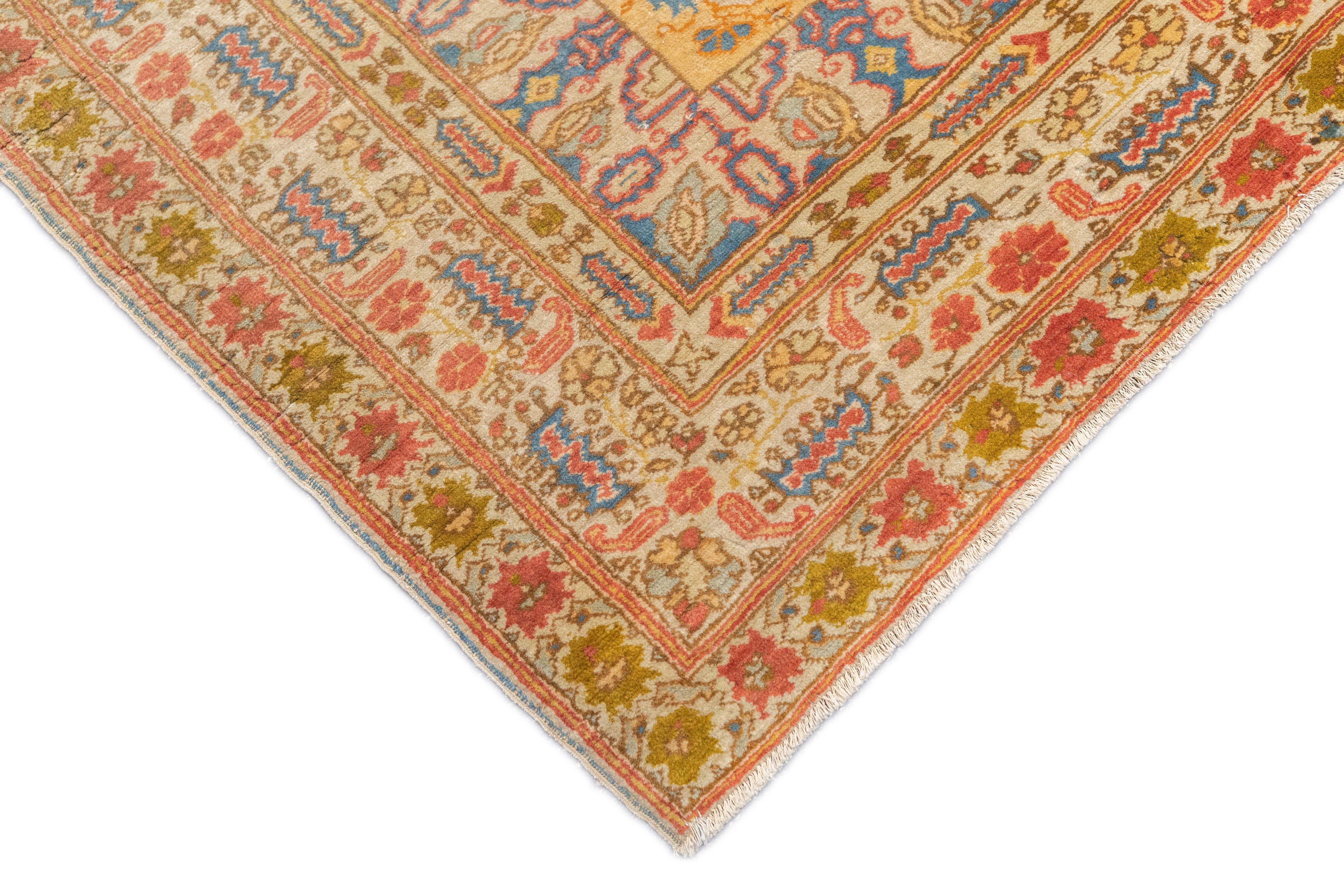 Antique Haji Jalili Tabriz Rug 4'7'' x 6'5''