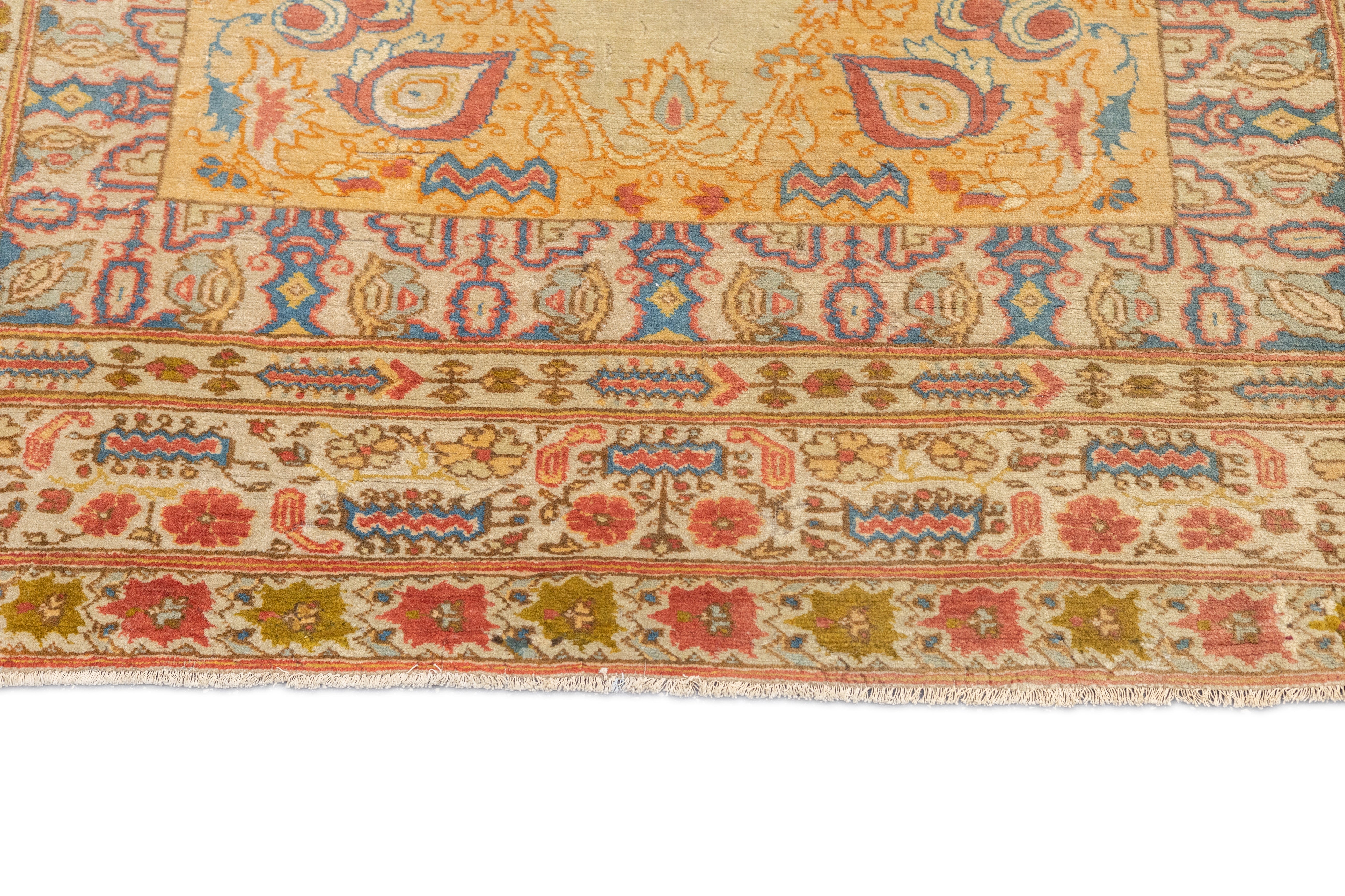 Antique Haji Jalili Tabriz Rug 4'7'' x 6'5''