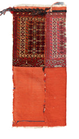 Antique Turkmen Saddle Bag (One of pair) 2'2'' x 3'4''