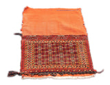 Antique Turkmen Saddle Bag (One of pair) 2'2'' x 3'4''