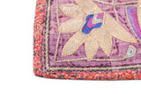 Antique Greek Island Textile Rug 2'2'' x 2'2''